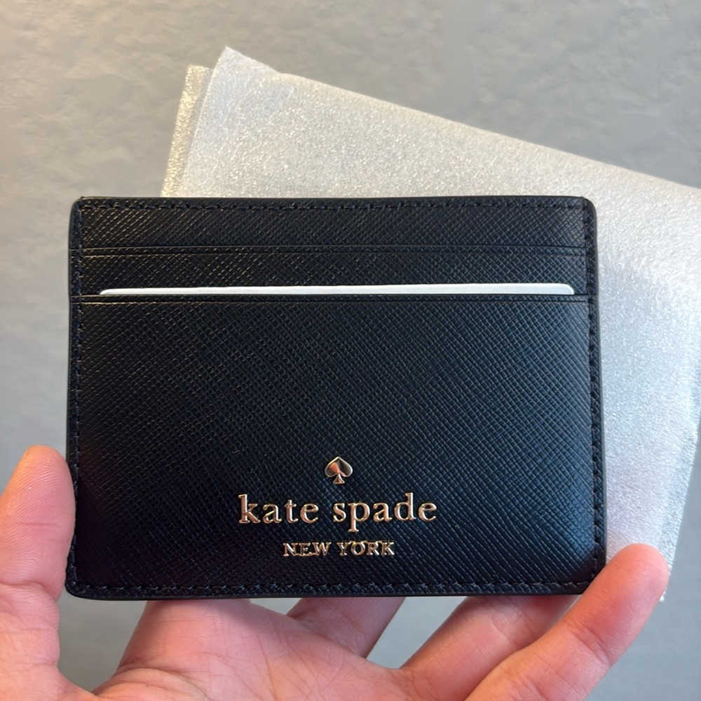 Kate Spade Black Card Holder